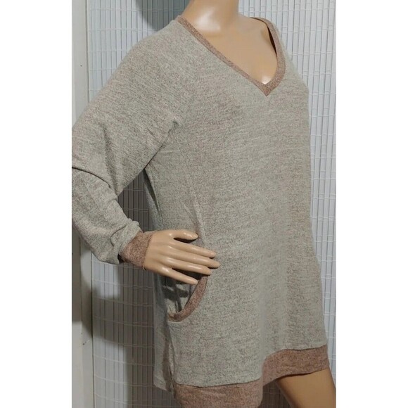 Dolnine Long sleeve Tunic top for Women Size 14W With pockets - Picture 1 of 12